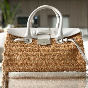 Jimmy Choo Raffia Bag